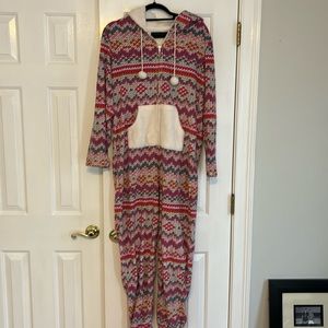 Adult fleece onesie
